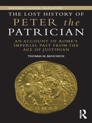 cover image of The Lost History of Peter the Patrician